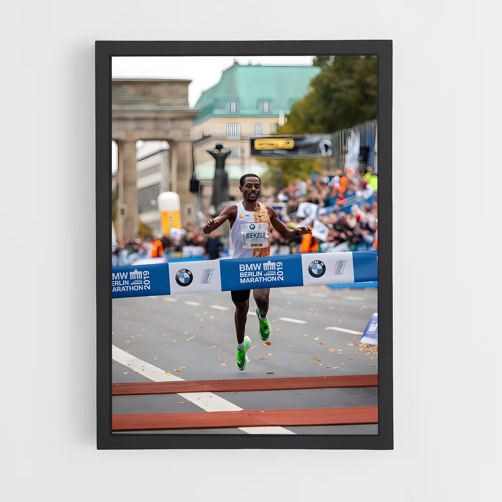 Poster Marathon de Légende – affiche Athlétisme (vue 2)